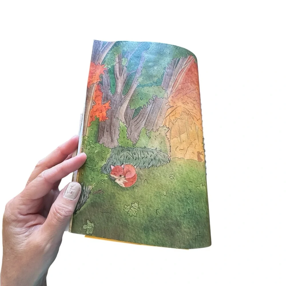 Fall Woodland Forest Themed Handmade Junk Journal